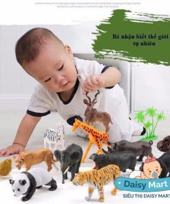 Hộp mô hình động vật 58 chi tiết sống động