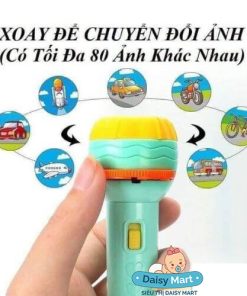 Đèn pin chiếu bóng 80 hình