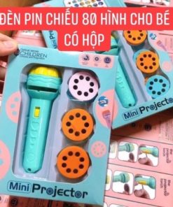 Đèn pin chiếu bóng 80 hình
