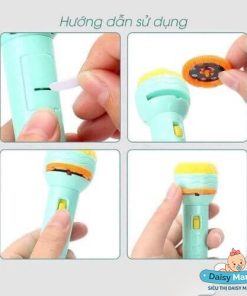Đèn pin chiếu bóng 80 hình