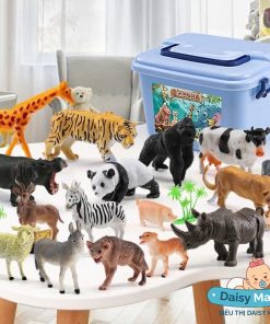 Hộp mô hình động vật 58 chi tiết sống động