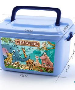 Hộp mô hình động vật 58 chi tiết sống động