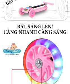 Xe scooter có đèn bánh xe, xe scooter siêu rẻ
