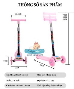 Xe scooter có đèn bánh xe, xe scooter siêu rẻ