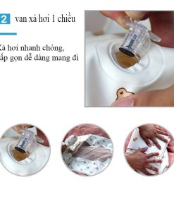 Đệm hơi trẻ sơ sinh, giúp trẻ nằm cạnh bố mẹ mà không lo ảnh hưởng