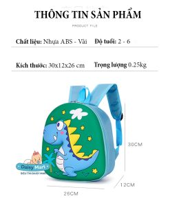 Balo khủng long, balo con cóc hình khủng long