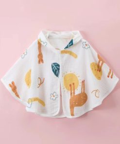 Áo choàng trẻ em siêu dễ thương, đáng yêu 100% cotton