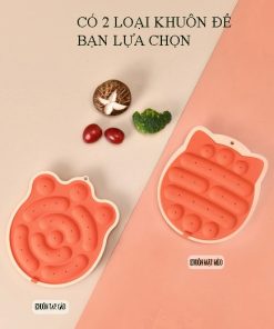 Khuôn xúc xích tai mèo - tay gấu