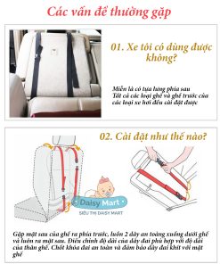 Ghế ngồi an toàn oto cho trẻ em