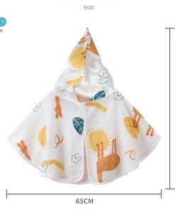 Áo choàng trẻ em siêu dễ thương, đáng yêu 100% cotton