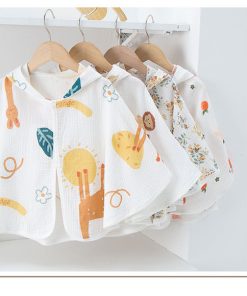 Áo choàng trẻ em siêu dễ thương, đáng yêu 100% cotton