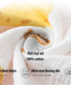Áo choàng trẻ em siêu dễ thương, đáng yêu 100% cotton