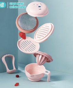 Bộ dụng cụ làm đồ ăn dặm 7 món - AAG373