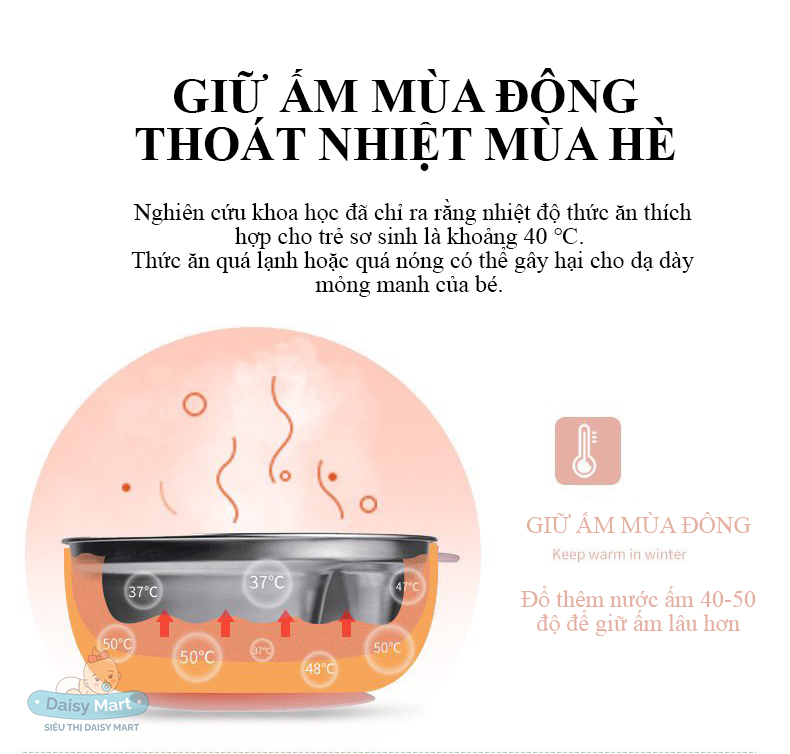 36bed197e71c25427c0d Bát ăn dặm giữ nhiệt chống lật đổ