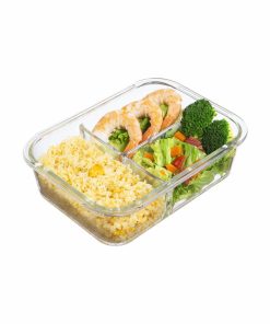 Hộp thủy tinh chia ngăn hình chữ nhật Inochi