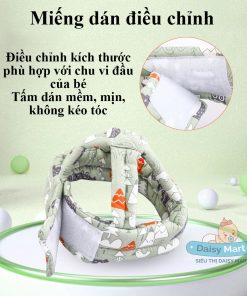 Mũ bảo vệ đầu cho trẻ sơ sinh tập ngồi, tập đi