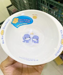 Bát ăn dặm cho bé có tay cầm Kuku