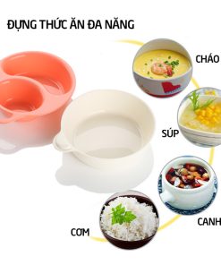 Bát ăn dặm chia ngăn Paku Inomata