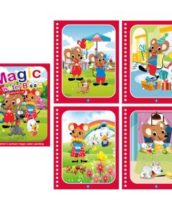 Tranh tô màu nước ma thuật, mua 1 lần dùng vĩnh viễn