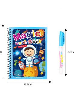 Tranh tô màu nước ma thuật, mua 1 lần dùng vĩnh viễn