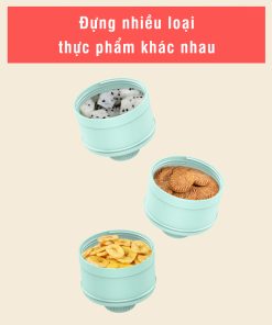 Bình chia sữa 3 tầng Misuta, Hộp chia sữa 3 tầng