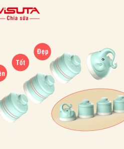 Bình chia sữa 3 tầng Misuta, Hộp chia sữa 3 tầng
