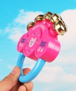 Đồ chơi xúc xắc lục lạc tay cầm có chuông cho bé