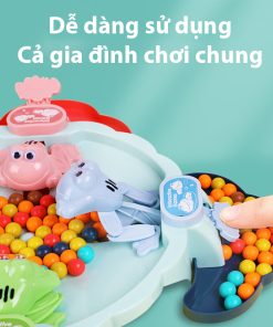 Bộ đồ chơi ếch ăn bi 4 người chơi phiên bản đẹp