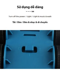 Xe ô tô khủng long tự chạy có đèn