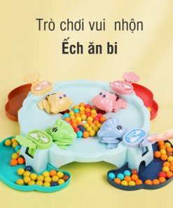 Bộ đồ chơi ếch ăn bi 4 người chơi phiên bản đẹp