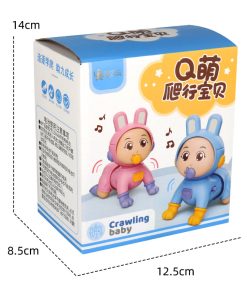 Đồ chơi trẻ em tập bò, đồ chơi baby bò có nhạc