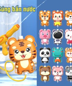 Súng phun nước kèm balo chứa nước