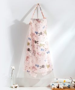 Khăn che cho con bú 2 lớp, khăn choàng cho bé bú
