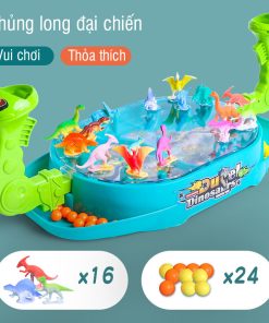 Bộ đồ chơi bắn khủng long, bắn bi khủng long, săn khủng long