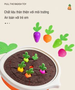 Bộ đồ chơi nhổ cà rốt, bộ đồ chơi nông trại
