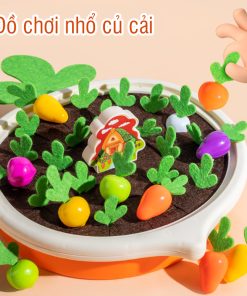 Bộ đồ chơi nhổ cà rốt, bộ đồ chơi nông trại