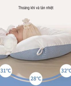 Gối chữ u cao cấp cho trẻ sơ sinh