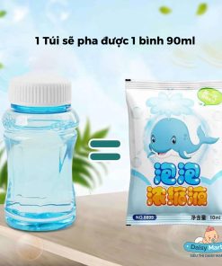 10 gói bong bóng xà phòng, xà phòng thổi bong bóng