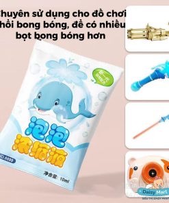 10 gói bong bóng xà phòng, xà phòng thổi bong bóng