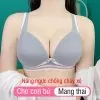 Áo lót cúc ngực cho con bú, nâng ngực giữ dáng