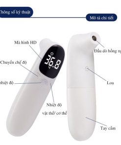 Nhiệt kế hồng ngoại có thể sạc lại