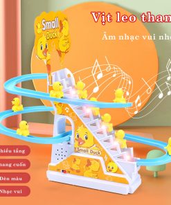 Vịt leo cầu thang, vịt chơi câu trượt