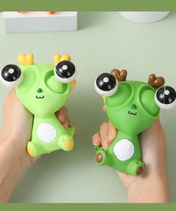 thú bóp mắt lồi xả stress