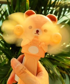 Quạt bóp tay mini 2 cánh, quạt bóp tay để túi quần
