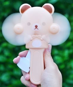 Quạt bóp tay mini 2 cánh, quạt bóp tay để túi quần