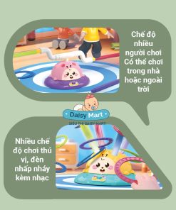 Bộ đồ chơi vận động ngoài trời bọ rùa có điều khiển 3 trong 1
