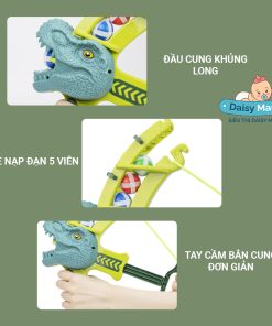 Cung tên khủng long, cung bắn bóng dính, cung đồ chơi