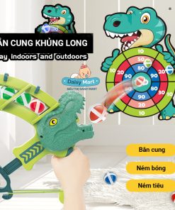 Cung tên khủng long, cung bắn bóng dính, cung đồ chơi