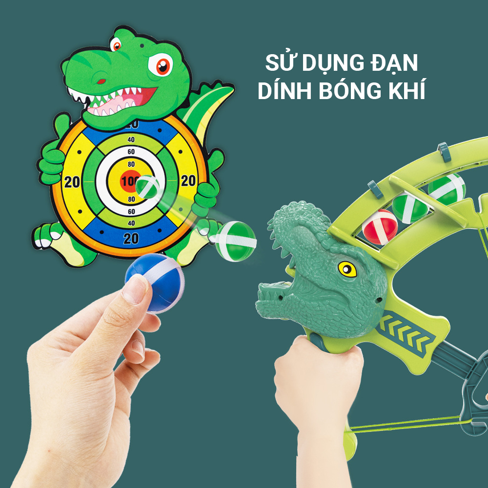 Cung tên khủng long, cung bắn bóng dính, cung đồ chơi