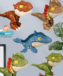 Mô hình khủng long mini, khủng long cắn tay, khủng long để bàn
